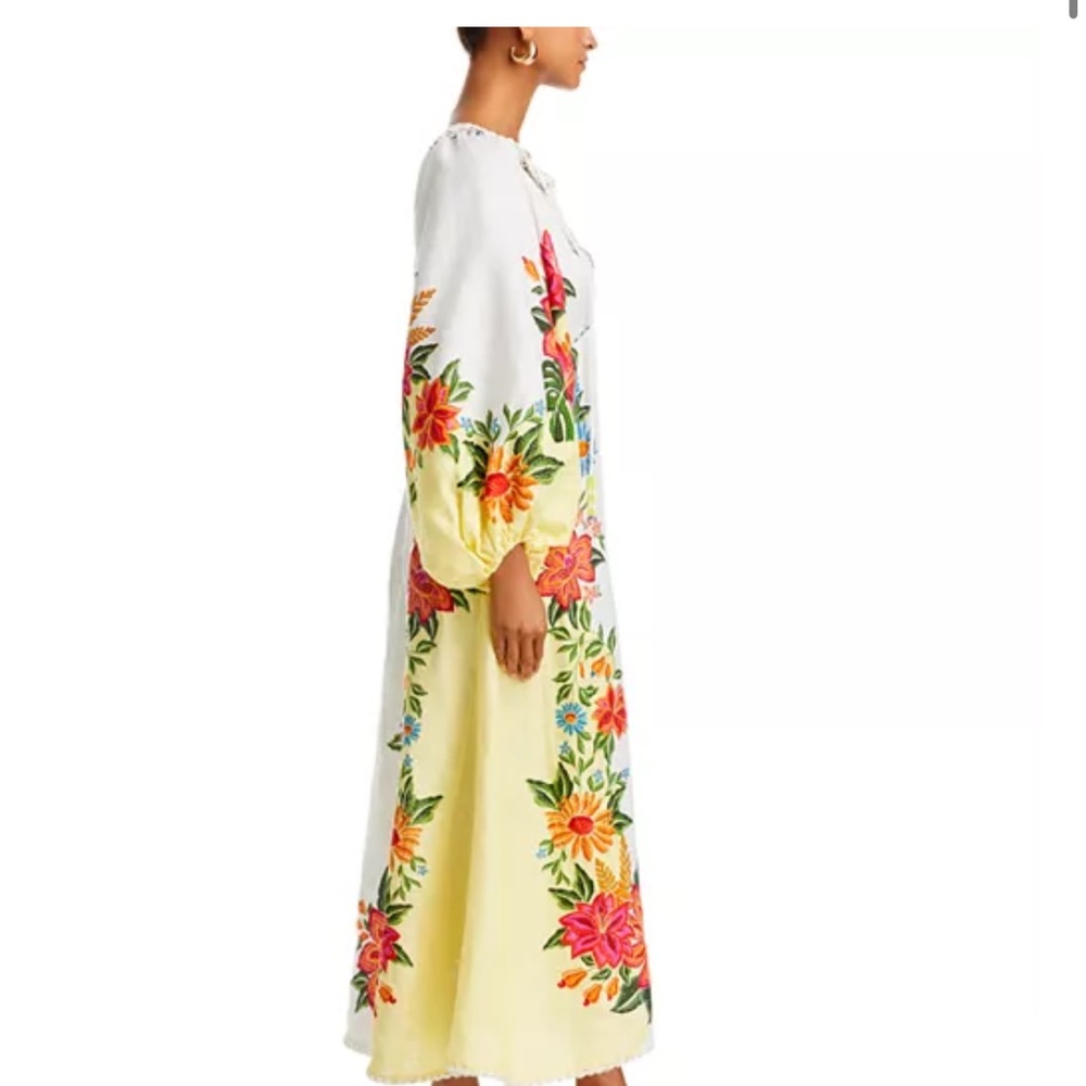 FARM Rio Vibrant Floral Maxi Dress size small - Picture 3 of 9